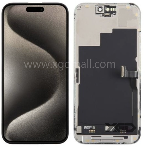 [X6097再生パネル｜液晶] iPhone 16Pro リペアパネル 黒