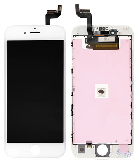 [X2053互換パネル｜液晶] iPhone 6S フロントパネル 白｜互換品