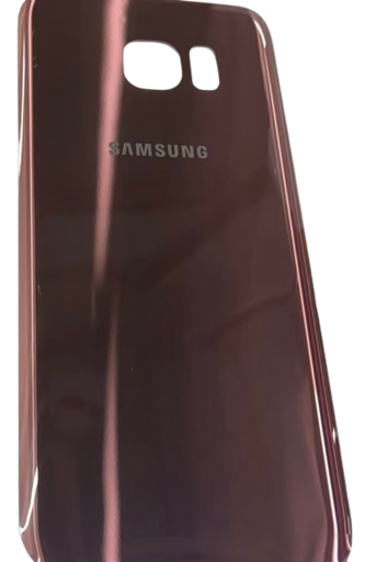 [X6113背面パネル｜バッテリーカバー｜バックカバー] （取り寄せ品）Galaxy S7edge バックパネル ピンク