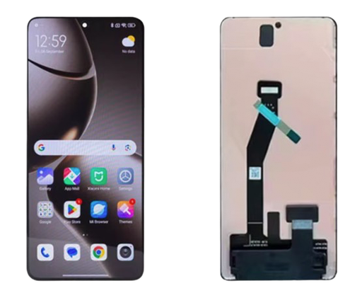 [X6146液晶｜LCD] （取り寄せ品 ）Xiaomi 14T｜14T Pro フロントパネル 黒