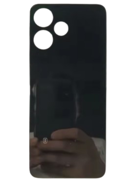 [X6158背面パネル｜バッテリーカバー｜バックカバー] （取り寄せ品 ）Xiaomi 12 5G バックパネル 黒