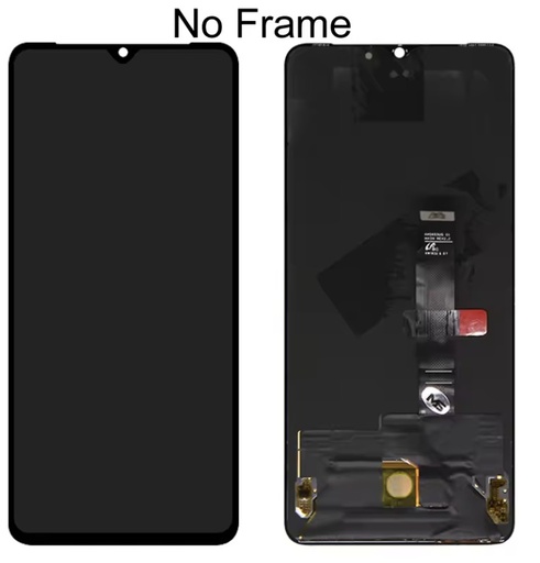 [X6183液晶｜LCD] （取り寄せ品）ONEPlus 7T フロントパネル 黒