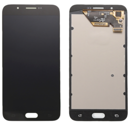 [X3215液晶/LCD] Galaxy A8 フロントパネル 黒