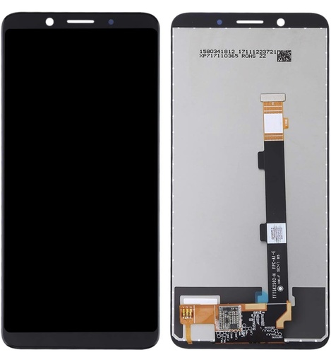 [X6295液晶｜LCD] （取り寄せ品）Oppo A73 4G ｜ A73T ｜ OPPO F5 YOUTH ｜ A75 ｜ A75S CPH1725 ｜ CPH1723 ｜ CPH1727 フロントパネル 黒
