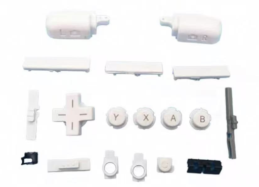 [X6303] （取り寄せ品 ）3DS｜3DSLL ボタンセット 白