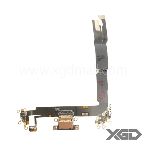 [X6328ライトニングコネクタ｜充電ポート] iPhone 16 Plus ドックコネクター 黒 取り外し品