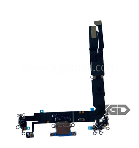 [X6331ライトニングコネクタ｜充電ポート] iPhone 16 Plus ドックコネクター ウルトラマリン 取り外し品