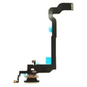 [X6382ライトニングコネクタ｜充電ポート] iPhone X ドックコネクター 黒 互換品