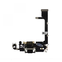 [X6402ライトニングコネクタ｜充電ポート] iPhone 11Pro ドックコネクター 黒 互換品