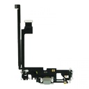 [X6416ライトニングコネクタ｜充電ポート] iPhone 12ProMax ドックコネクター 銀 互換品