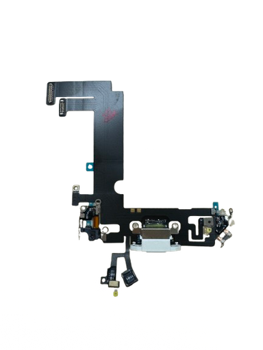 [X6420ライトニングコネクタ｜充電ポート] iPhone 12mini ドックコネクター 白 互換品