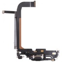 [X6435ライトニングコネクタ｜充電ポート] iPhone 13ProMax ドックコネクター 黒 互換品