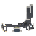 [X6444ライトニングコネクタ｜充電ポート] iPhone 14 ドックコネクター 黒 互換品