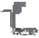 [X6468ライトニングコネクタ｜充電ポート] iPhone 15Pro ドックコネクター 青 互換品