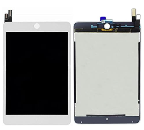 [X6509LCD｜パネル] （特価品）iPad mini4 液晶 一体(オートスリープ機能無) 白
