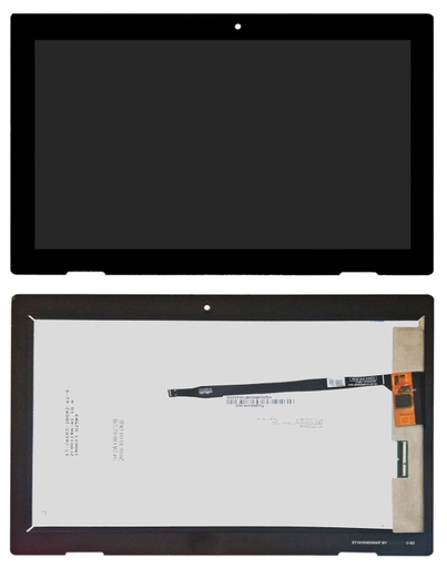 [X6514LCD｜パネル] （取り寄せ品）Lenovo IDEAPAD D330 N5000 D330-10IGM フロントパネル 黒 