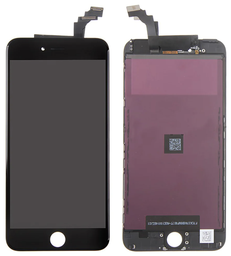 [互換パネル/液晶（廉価版）] （販促品）iPhone 6P コピーパネル (廉価版LCD) 黒