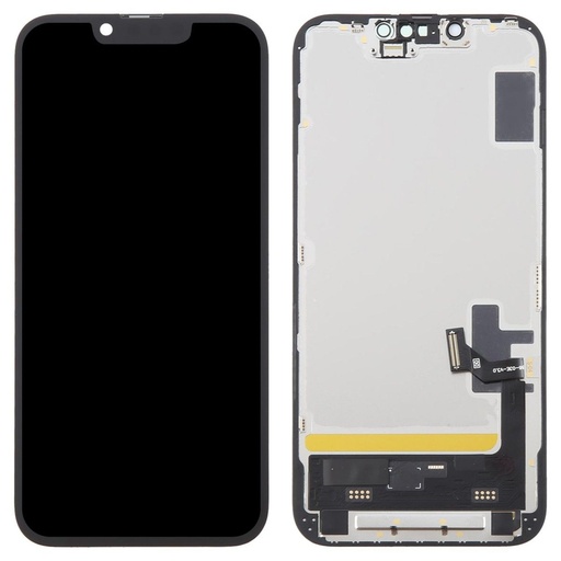 [X6579互換パネル｜液晶] iPhone 16e フロントパネル 黒｜互換品（SoftOLED）DD製
