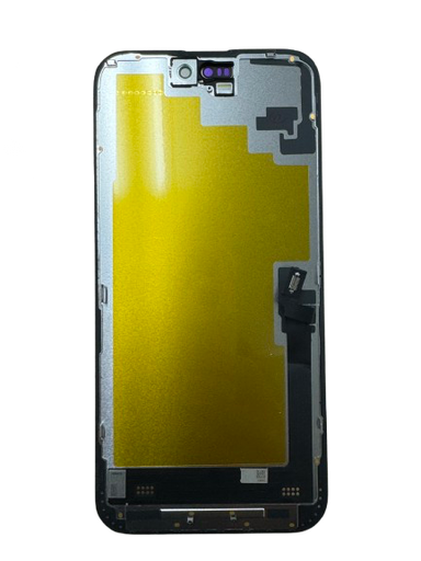 [X6581互換パネル｜液晶] iPhone 16Plus フロントパネル 黒｜互換品（SoftOLED）RJ製
