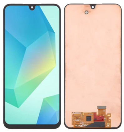 [X6603液晶｜LCD] （取り寄せ品 ）Galaxy A16 4G&5G フロントパネル 黒 純正組立品