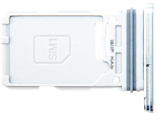 [X6609 SIM] （取り寄せ品）Galaxy S21 Ultra 5G（SC-52B） SIMカードトレイ シルバー 