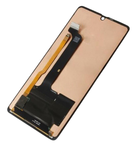 [X6636液晶｜LCD] AQUOS Sense 7Plus フロントパネル 黒｜取り外し品