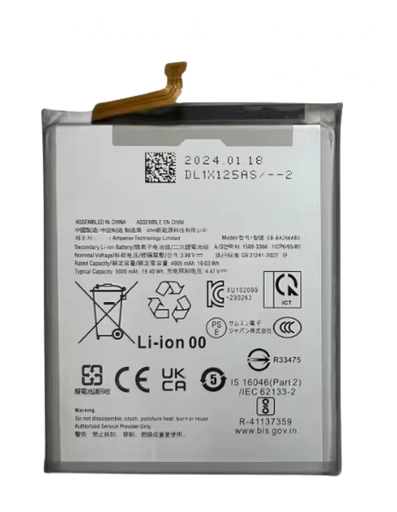 [X6650電池] Galaxy A55 5G（SCG27&SC-53E&SM-A556B｜E｜J｜D｜0）｜A25 5G（SM-A256）｜A34 5G｜A35 5G バッテリー