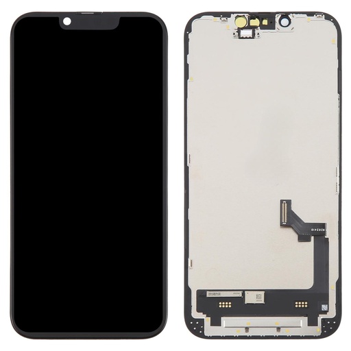 [X6672互換パネル｜液晶（廉価版）] iPhone 16e フロントパネル 黒｜互換品 (廉価版LCD) HD