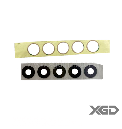 [X6752ｶﾒﾗﾚﾝｽﾞ] iPhone 16e カメラレンズ 枠無し（5個セット）