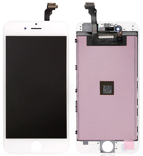 [X2049互換パネル｜液晶] iPhone 6G フロントパネル 白｜互換品