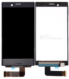 [X3008液晶/LCD] Xperia X Compact フロントパネル 黒