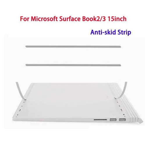 [X6842] （取り寄せ品）Surface Book 2-3 15インチ 滑り止めストリップ（一対/2本）