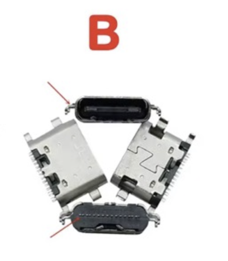 [X6973ライトニングコネクター｜充電ポート] TYPE-C 充電口 Bタイプ