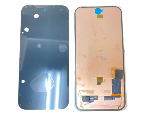 [X7211] Google Pixel 9a フロントパネル 黒｜取り外し品