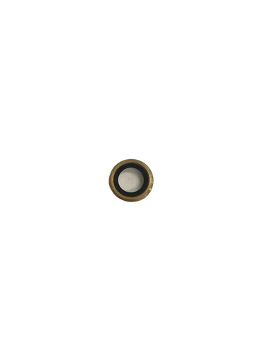 [X2576ｶﾒﾗﾚﾝｽﾞ] iPhone 6G｜6S カメラレンズ 枠有 金