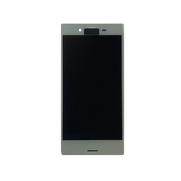 [X3009液晶/LCD] Xperia X Compact フロントパネル 青