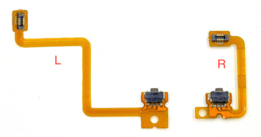 [X3728] 3DS L・Rボタンケーブル セット