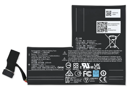 [X7783電池] Steam Deck バッテリー F7A