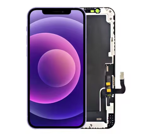 [X7814互換パネル｜液晶] （取り寄せ品 ）iPhone 12｜12Pro フロントパネル 黒｜互換品（SoftOLED）｜JCID製