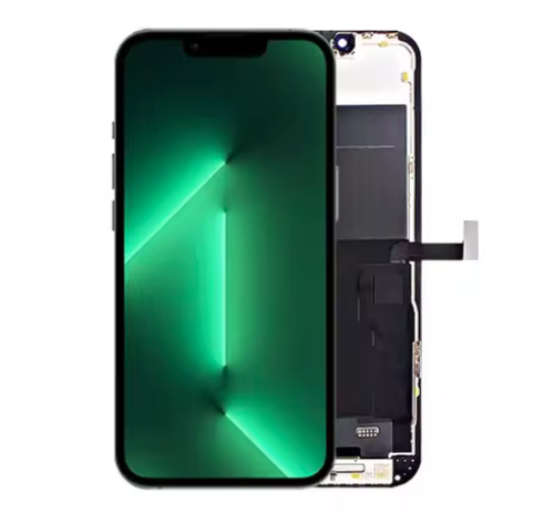 [X7817互換パネル｜液晶] （取り寄せ品 ）iPhone 13Pro フロントパネル 黒｜互換品（SoftOLED）｜JCID製