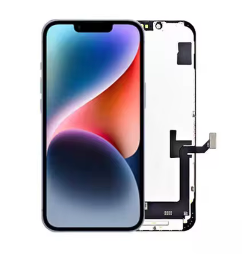 [X7826互換パネル｜液晶] （取り寄せ品 ）iPhone 14 Plus フロントパネル 黒｜互換品（SoftOLED）｜JCID製