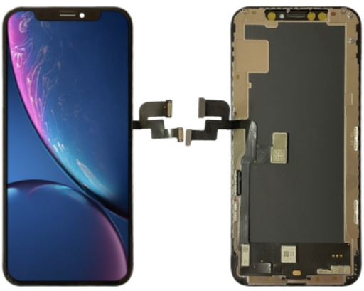[X7835互換パネル｜液晶] iPhone XS フロントパネル 黒｜互換品 LCD HD+