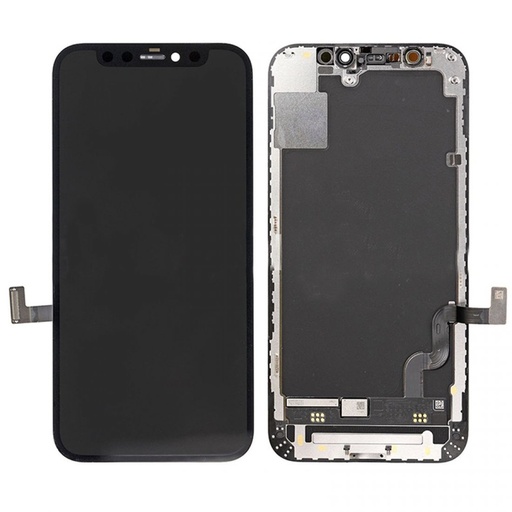 [X7841互換パネル｜液晶] iPhone 12mini フロントパネル 黒｜互換品 LCD HD