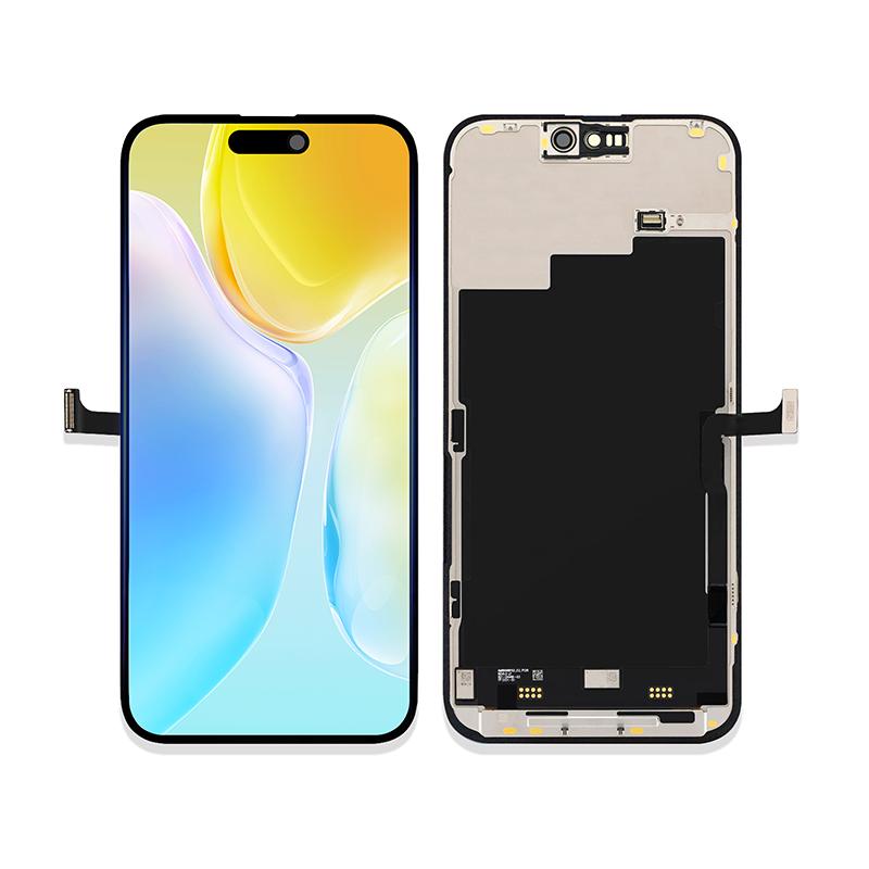 iPhone 15Pro Max フロントパネル 黒｜互換品 LCD FHD｜おすすめ品