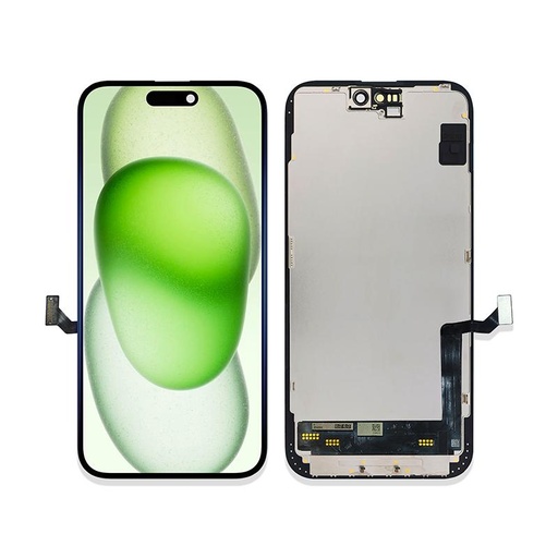 [X7850互換パネル｜液晶] iPhone 15 Plus フロントパネル 黒｜互換品 LCD FHD｜おすすめ品