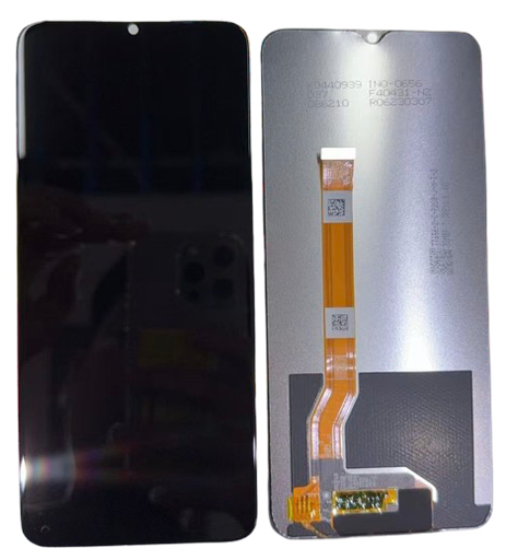 [X8065液晶｜LCD] OPPO A78 5G フロントパネル 黒 ｜純正組立品