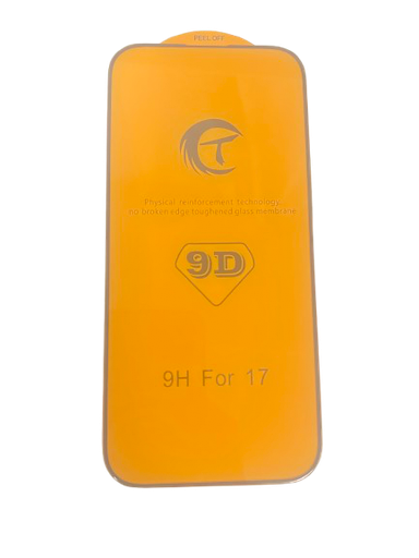 [X8201保護フィルム] iPhone 17 ガラスフィルム (9D)