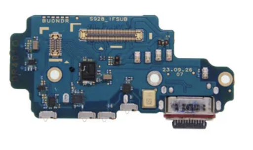 [X8258ライトニングコネクター｜充電ポート] Galaxy S24 Ultra (SM-S928U) 充電ポートボード(U)