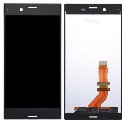 [X3030液晶｜LCD] （取り寄せ品 ）Xperia XZs フロントパネル 黒｜再生品