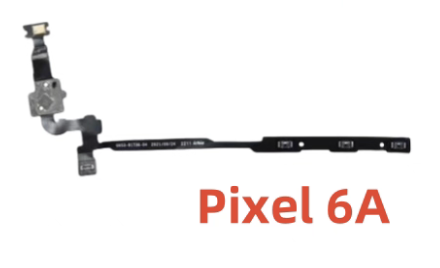 [X8304スリープ｜ボリュームボタンケーブル] Google Pixel 6a 電源｜ボリュームボタン フレックスケーブル